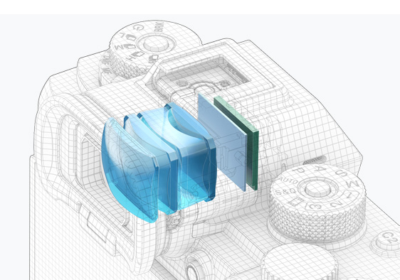 最新の電子ファインダー