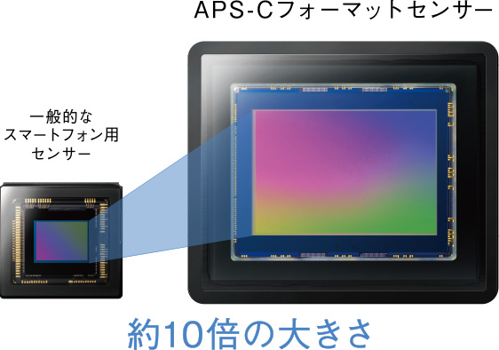 APS-Cセンサー搭載