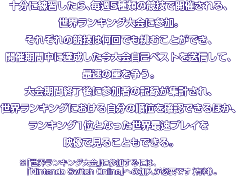 「世界ランキング大会」モード