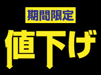 期間限定値下げ