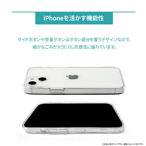 AKAN iPhone 16 Pro用ソフトクリアケース お姫様 AK27001I16PR-イメージ6