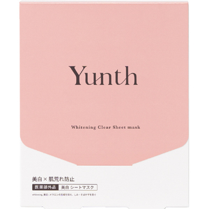 Yunth 薬用 美白シートマスク 6枚入 YUNTHﾔｸﾖｳﾋﾞﾊｸｼ-ﾄﾏｽｸ-イメージ1