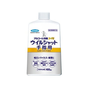 フマキラー アルコール消毒 プレミアムウイルシャット手指用 つけかえ 400mL FCM4785-イメージ1