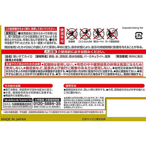 小林製薬 桐灰カイロ 貼らないタイプ ミニ 10個 FC785NZ-イメージ2