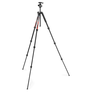 Ｍａｎｆｒｏｔｔｏ アルミニウム4段三脚キット Element MII レッド MKELMII4RD-BH-イメージ7