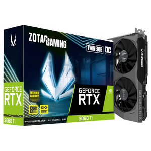 ZOTAC グラフィックボード ZOTAC GAMING GeForce RTX 3060 Ti Twin Edge OC LHR ZT-A30610H-10MLHR-イメージ1