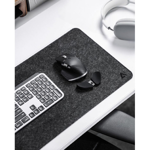 DELTAHUB Minimalistic felt desk pad Mサイズ Dark Grey DP-M-D-イメージ15