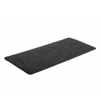 DELTAHUB Minimalistic felt desk pad Sサイズ Dark Grey DP-S-D