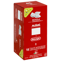 デロンギ ロッサ(ROSSA) カフェポッド 18個入り Musetti(ムセッティ) MP18-RO