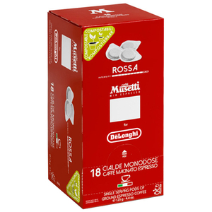 デロンギ ロッサ(ROSSA) カフェポッド 18個入り Musetti(ムセッティ) MP18-RO-イメージ1