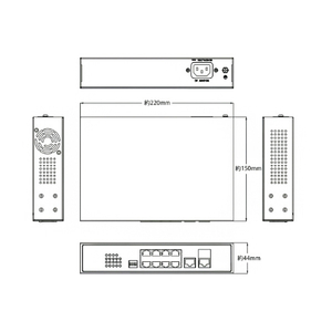 I・Oデータ IEEE802．3at準拠 10ポートL2アンマネージ 10/100Mbps PoEハブ BSH-CP210-イメージ2