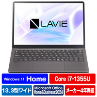 NEC ノートパソコン e angle select LAVIE SOL ムーンブラック PC-S1375JAB-E4