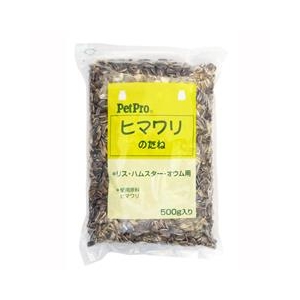 ペットプロジャパン PetPro ヒマワリのたね 500g ﾍﾟﾂﾄﾌﾟﾛﾋﾏﾜﾘﾉﾀﾈ500G-イメージ1