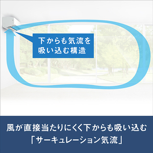 ダイキン 「標準工事+室外化粧カバー込み」 8畳向け 自動お掃除付き 冷暖房省エネハイパワーエアコン e angle select ATAシリーズ ATA AE3シリーズ ATA25ASE3-WS-イメージ11