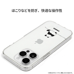 AKAN iPhone 16 Pro用ソフトクリアケース パンダ AK27013I16PR-イメージ7