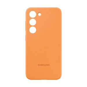 SAMSUNG Galaxy S23用Silicone Case Orange EF-PS911TOEGJP-イメージ2