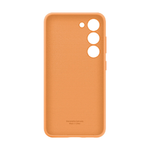 SAMSUNG Galaxy S23用Silicone Case Orange EF-PS911TOEGJP-イメージ3