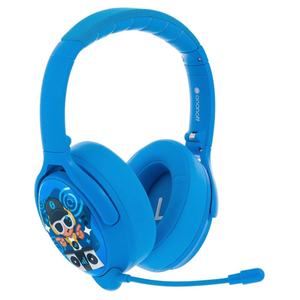 Onanoff 子供用ヘッドフォン Buddyphones Cosmos+ クールブルー BT-BP-COSMOSP-BLUE-イメージ1