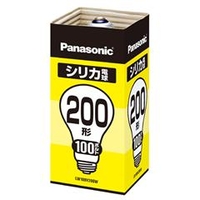 パナソニック シリカ電球 E26口金 200形 100Ｖ用　1個入り LW100V200W