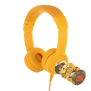 Onanoff 子供用ヘッドフォン Explore+Foldable with Mic Yellow イエロー BP-EXPLOREP-YELLOW-イメージ3