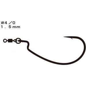 バリバス リングオフセットモンスター #4／0 FCR8419-イメージ1