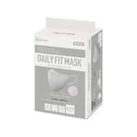 アイリスオーヤマ DAILYFITMASK立体 ふつう 30枚入 ニュアンスグレー FCU8491-RK-F30SXH