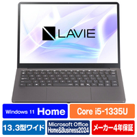 NEC ノートパソコン e angle select LAVIE SOL ムーンブラック PC-S1355JAB-E4