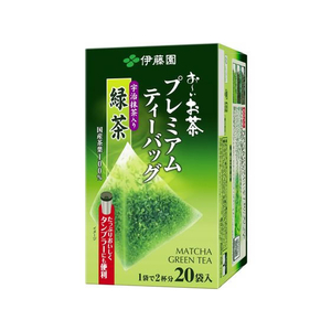 伊藤園 お～いお茶プレミアムティーバッグ 抹茶入り緑茶 20袋 F024747-19403-イメージ1