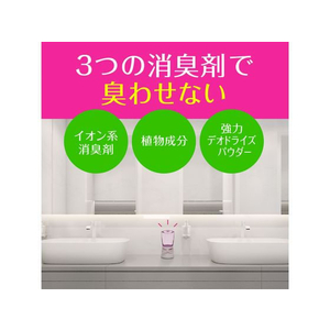 アース製薬 トイレのスッキーリ! エアリーホワイトフローラルの香り 400mL 16個 FC156RB-イメージ3