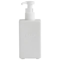 ロロ スクエアディスペンサー ソープボトル(300ml) SALIU NATURAL STYLE ホワイト ｽｸｴｱｿ-ﾌﾟﾎﾞﾄﾙ300