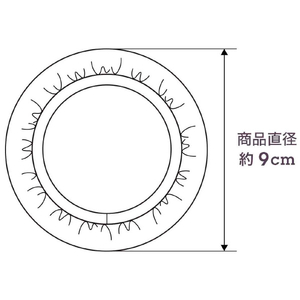 mimimamo スーパーストレッチ・ヘッドフォンカバー L ボルドー MHC-002-CB-イメージ4