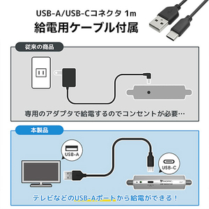 ホーリック アンテナブースター 室内・地デジ専用(USB給電タイプ) ABU-022S-イメージ5