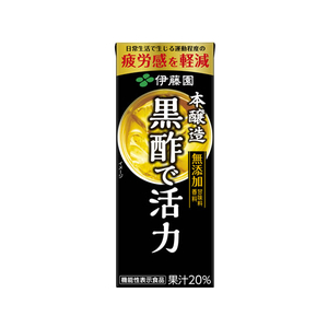 伊藤園 黒酢で活力 200ml F015350-16247-イメージ1