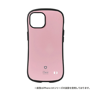 Hamee iPhone 15用ハイブリッドケース iFace First Class KUSUMI くすみピンク 41-960233-イメージ1