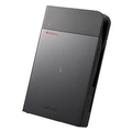 BUFFALO ICカードセキュリティ 強制暗号化 ウイルスチェック 耐衝撃ポータブルHDD(2TB) HDS-PZN2.0U3TV3