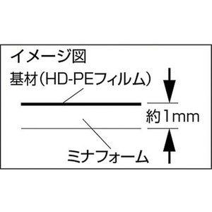 酒井化学工業 発泡緩衝材エサノン 梱包シート(HDPE強化タイプ) FC102GW-2123649-イメージ2