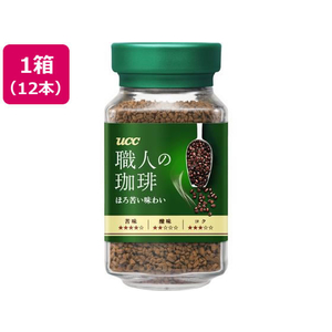 UCC 職人の珈琲 ほろ苦い味わい 瓶 90g 12本 FCT9200-393275-イメージ1