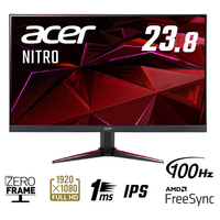 ACER 23．8型ワイド液晶ディスプレイ NITRO VGO ブラック VG240YEBMIIX