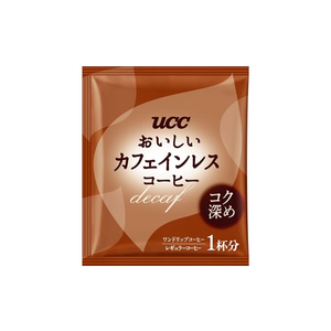 UCC おいしいカフェインレスコーヒー ドリップコーヒー コク深め 8杯分*12 FCT9202-350774-イメージ5