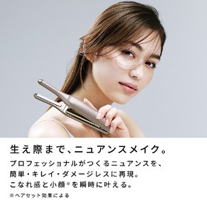 MTG ヘアアイロン ReFa FINGER IRON ST 6 ダークシルバー RE-BL-15A-イメージ2