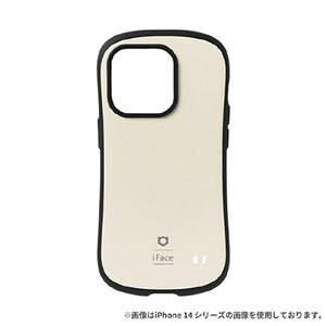 Hamee iPhone 15 Pro用ハイブリッドケース iFace First Class KUSUMI くすみホワイト 41-960288-イメージ1