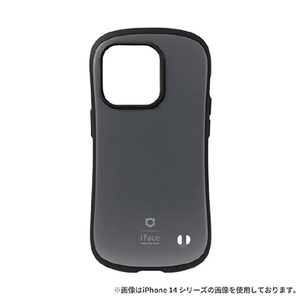 Hamee iPhone 15 Pro用ハイブリッドケース iFace First Class KUSUMI くすみブラック 41-960295-イメージ1