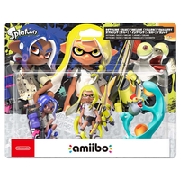 任天堂 amiibo トリプルセット[インクリング【イエロー】/オクトリング【ブルー】/コジャケ] (スプラトゥーンシリーズ) NVLEAE3F