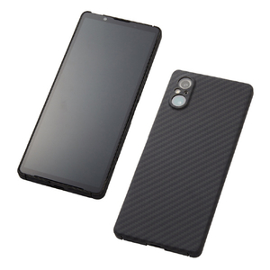 ディーフ Xperia 5 V用Ultra Slim & Light Case DURO DCS-XP55KVSEBK-イメージ1