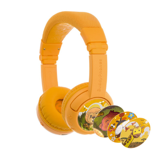 Onanoff キッズ用ヘッドフォン BuddyPhones Play+ サンイエロー BT-BP-PLAYP-YELLOW-イメージ4