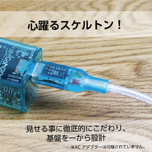 re:colors PD100W対応USB Type-C to C ケーブル(1m) グレープ CPRC2U2CTC100WV-イメージ4