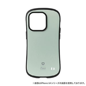 Hamee iPhone 15 Pro用ハイブリッドケース iFace First Class KUSUMI くすみグリーン 41-960325-イメージ1