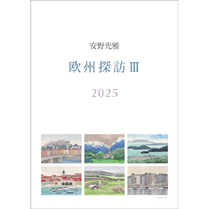 トライエックス カレンダー 2025年版 安野光雅 2025CL488ｱﾝﾉﾐﾂﾏｻ-イメージ1