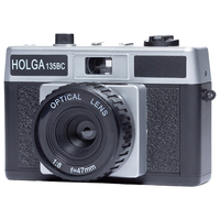 HOLGA フィルムカメラ H-135 BC Holga H-135 BCシリーズ ブラック/シルバー H-135BC/BK/S