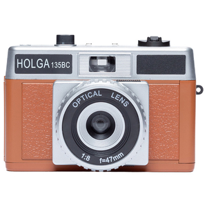 HOLGA フィルムカメラ H-135 BC Holga H-135 BCシリーズ ブラウン/シルバー H-135BC/BR/S-イメージ2